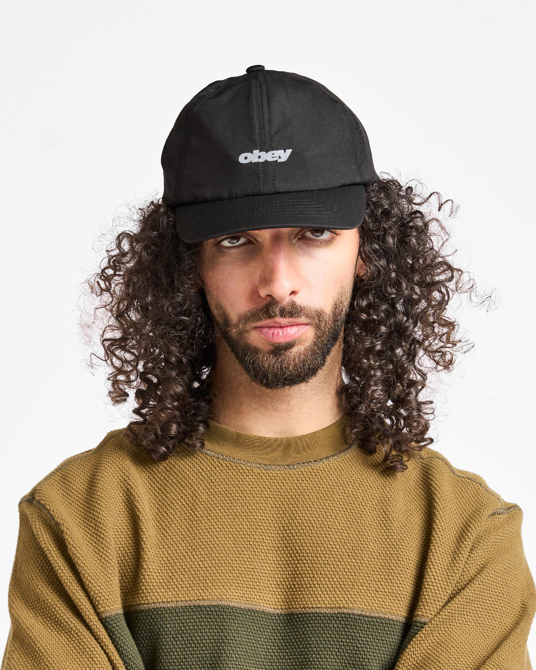 On Pace Cap 新品 Obey PACE 6 PANEL TRAIL CAP | 100580441-BLK | AFEW STORE